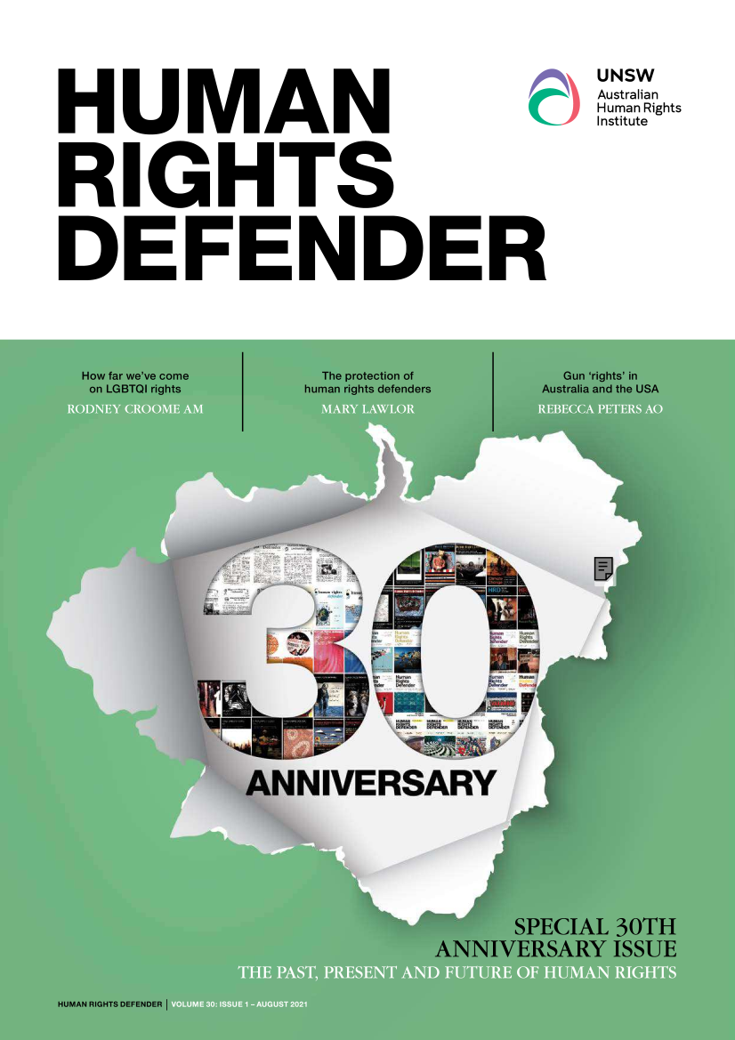 handle is hein.journals/hurighdef30 and id is 1 raw text is: HUMAN
RIGHTS
DEFEND

UNSW
Australian
Human Rights
Institute

ER

r            -

IIVERSARY


