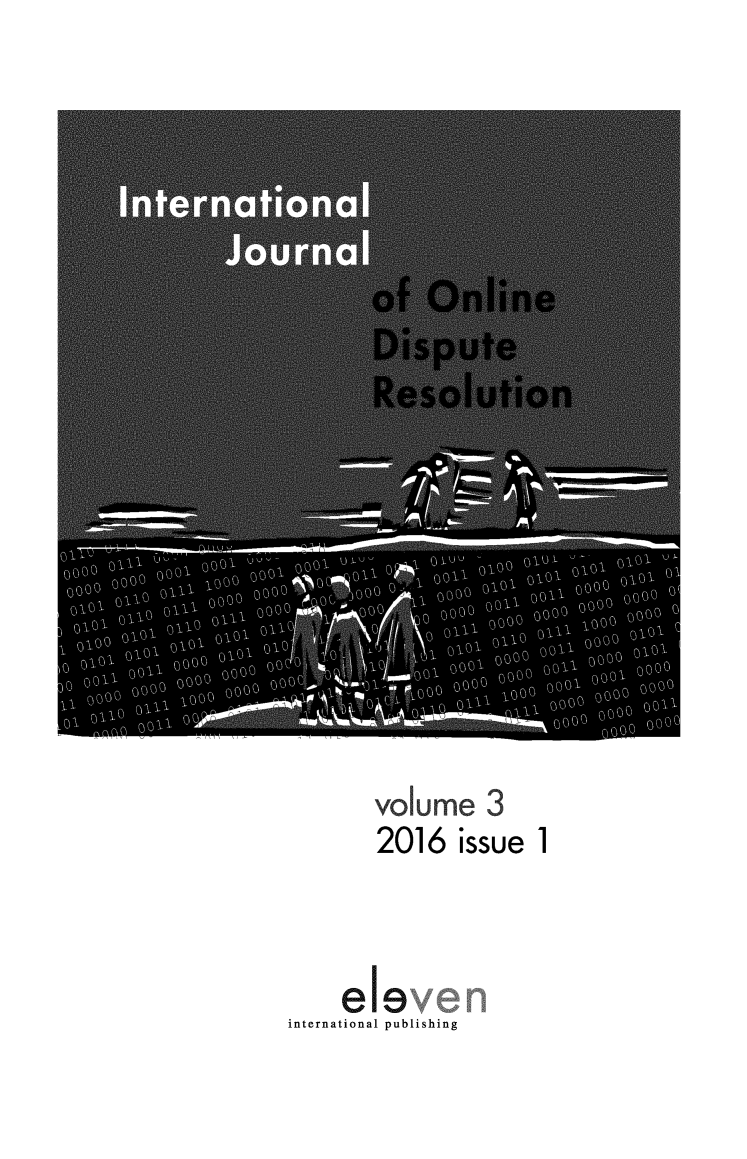 handle is hein.journals/ijodr3 and id is 1 raw text is: 



















       volume 3
       2016 issue 1



    eleEn
international publishing


