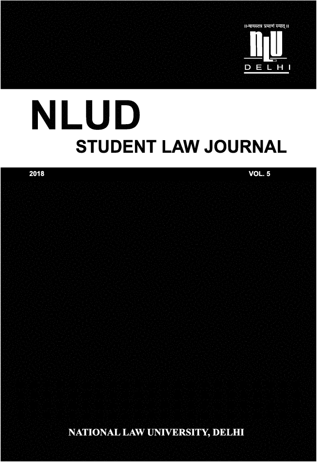 handle is hein.journals/nludslj5 and id is 1 raw text is: 


NLUD
   STUDENT LAW JOURNAL


