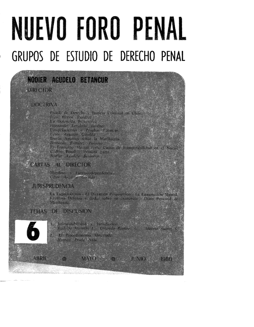 handle is hein.journals/nuefopnl6 and id is 1 raw text is: NUEVO FORD PENAL
GRUPOS DE ESTUDIO DE DERECHO PENAL


