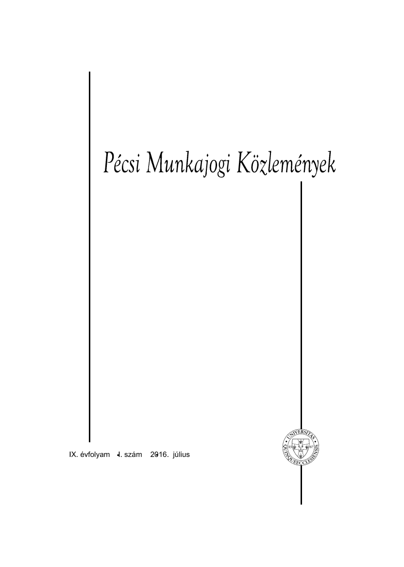 handle is hein.journals/pecmuko9 and id is 1 raw text is: 



















Pdcsi  Munkajogi Kbdzemdnyek


i 0t /67


IX. 6vfolyam 4I. szam 2916. jOlius



