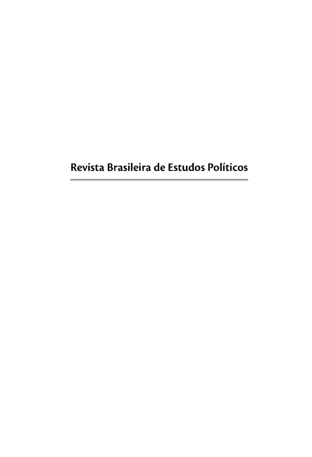 handle is hein.journals/rbep102 and id is 1 raw text is: 












Revista Brasileira de Estudos Políticos


