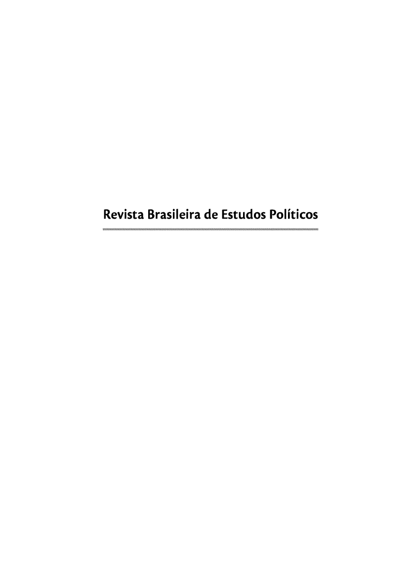 handle is hein.journals/rbep103 and id is 1 raw text is: 












Revista Brasileira de Estudos Políticos


