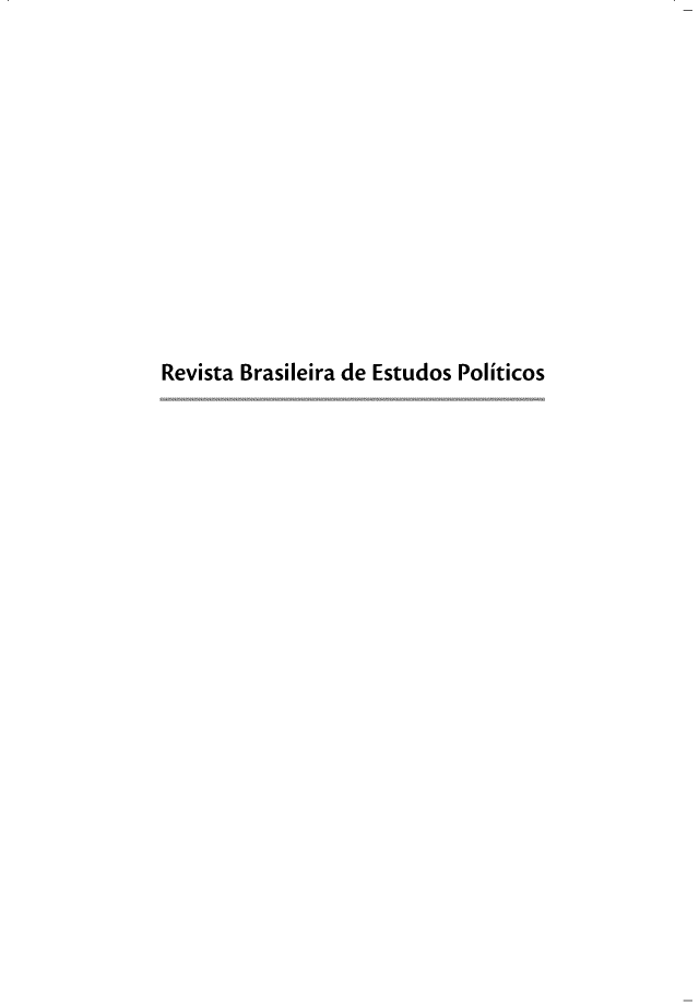 handle is hein.journals/rbep112 and id is 1 raw text is: 












Revista Brasileira de Estudos Políticos


