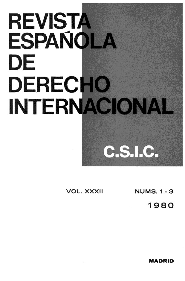 handle is hein.journals/redi32 and id is 1 raw text is: REVIS.
ESPAN(
DE
DEREC
IN ERN


VOL. XXXII


NUMS. 1-3


1980


MADRID


