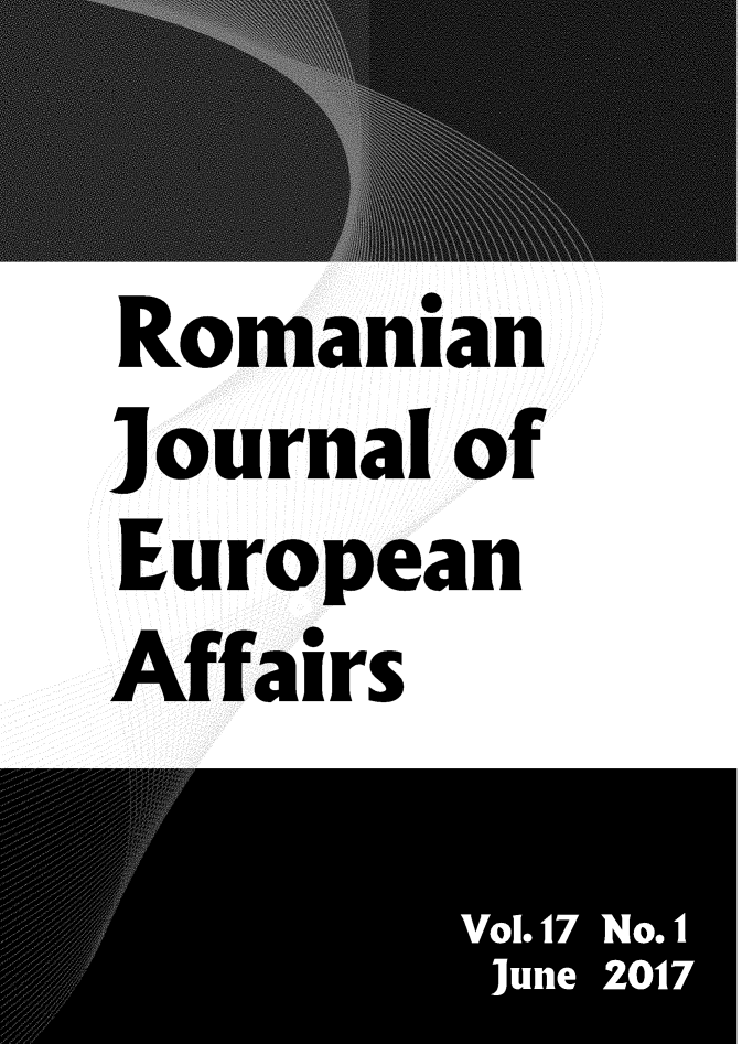 handle is hein.journals/rojaeuf17 and id is 1 raw text is: 

Romanian
Journal of
European
    A 0
Affairs


Vol. 17No. I


