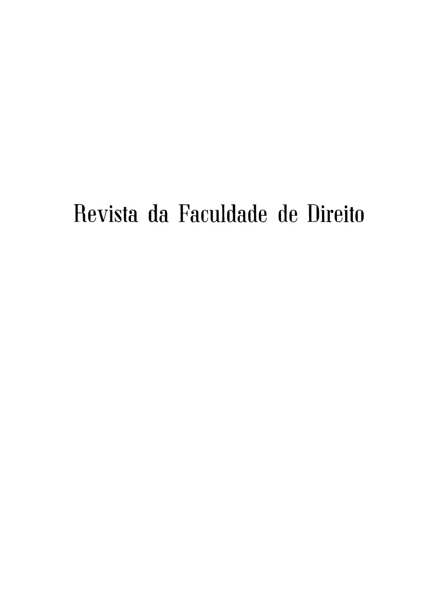 handle is hein.journals/rvufmg13 and id is 1 raw text is: 






Revista da Faculdade de Direito


