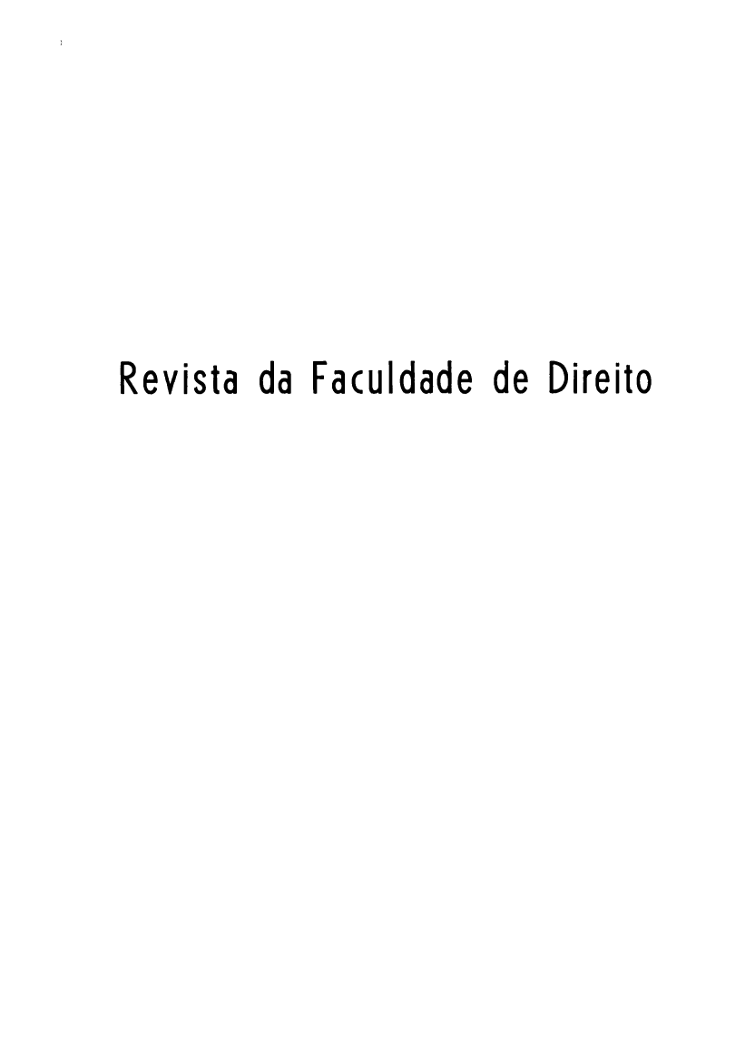 handle is hein.journals/rvufmg26 and id is 1 raw text is: 






Revista da Faculdade de Direito


