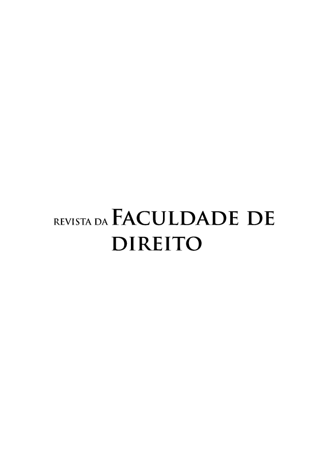handle is hein.journals/rvufmg61 and id is 1 raw text is: 








REvIsTADA FACULDADE DE
     DIREITO


