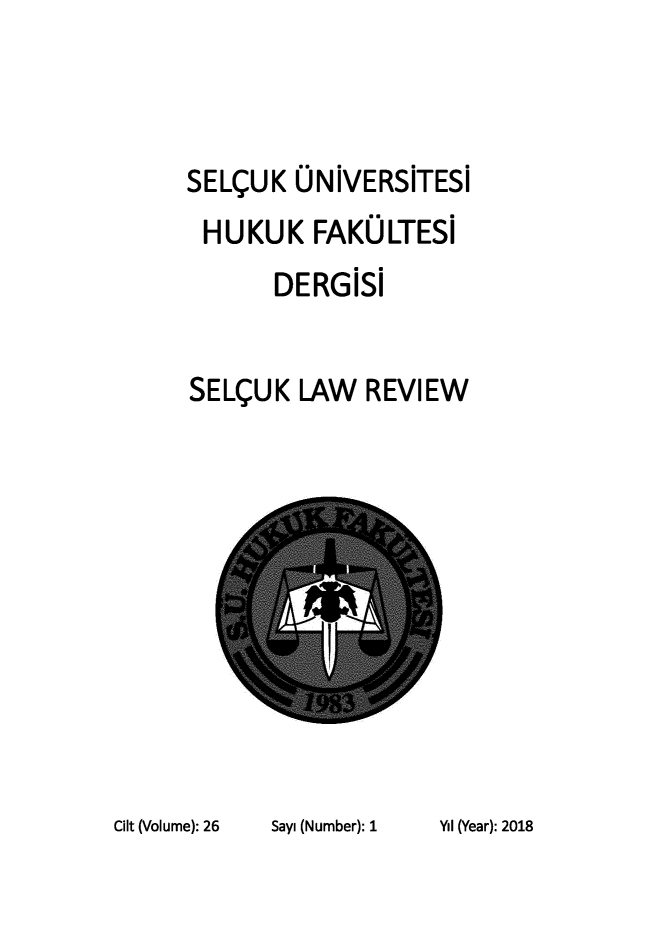 handle is hein.journals/selcuk26 and id is 1 raw text is: 



SELCUK  UNIVERSITESI
HUKUK FAKULTESI
      DERGISI


SELCUK  LAW  REVIEW


Sayi (Number): 1


Cilt (Volume): 26


Yd (Year): 2018


