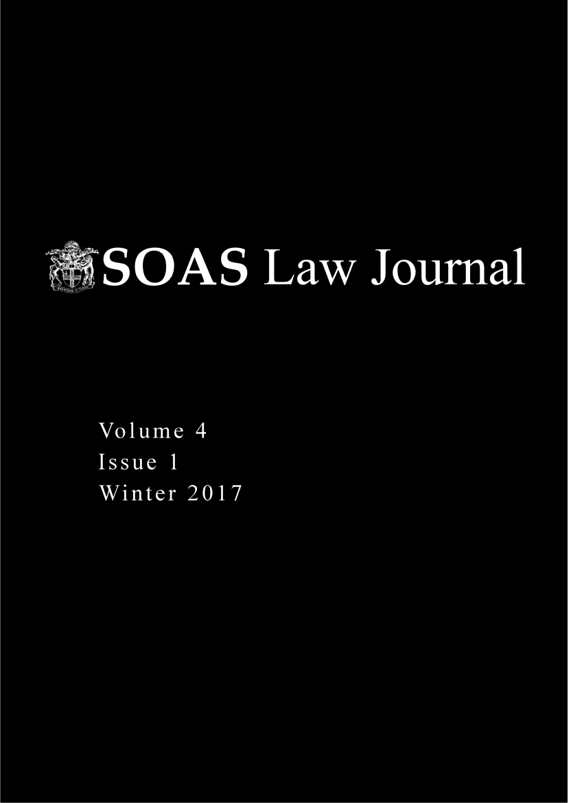 handle is hein.journals/soas4 and id is 1 raw text is: 









*SOAS     aw  Joural





Volume 4
Issue 1
Winter 2017


