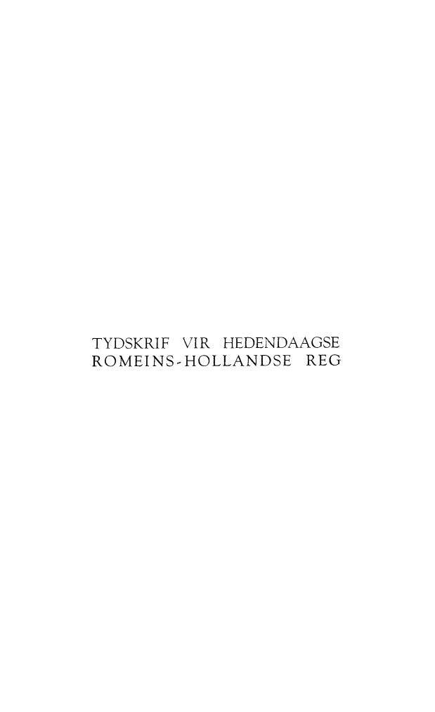 handle is hein.journals/tyromhldre7 and id is 1 raw text is: 



















TYDSKRIF VIR HEDENDAAGSE
ROMEINS-HOLLANDSE REG


