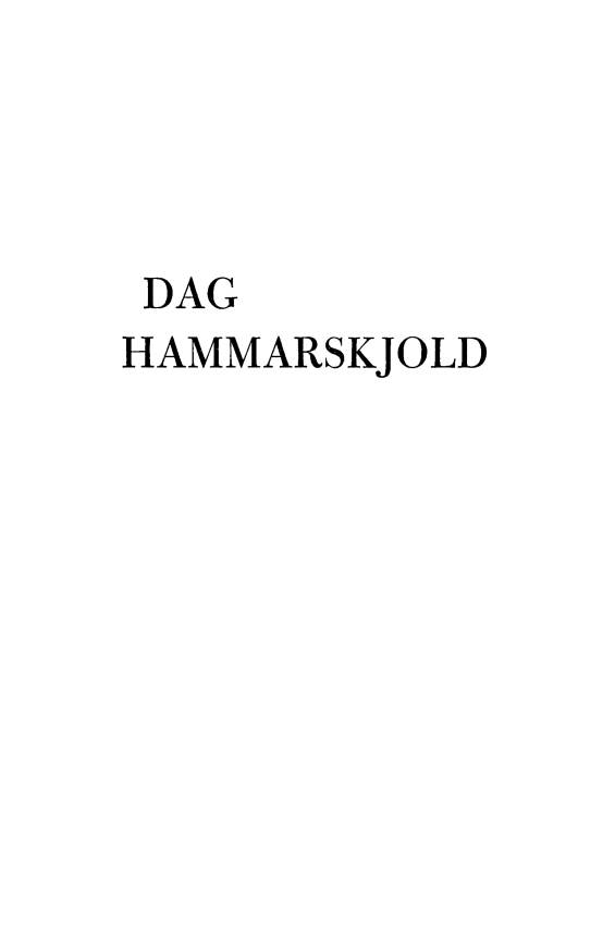 handle is hein.lbr/dghmbp0001 and id is 1 raw text is: DAG
HAMMARSKJOLD


