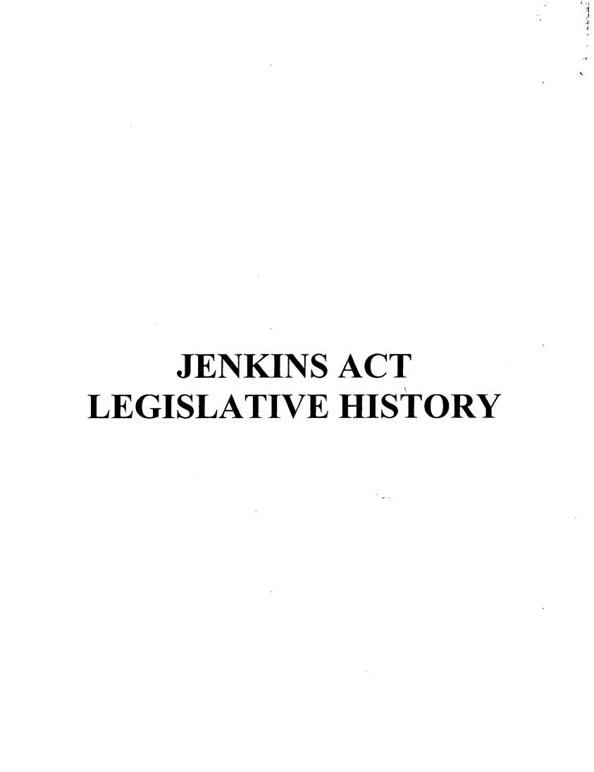 handle is hein.leghis/jnkna0001 and id is 1 raw text is: JENKINS ACT
LEGISLATIVE HISTORY


