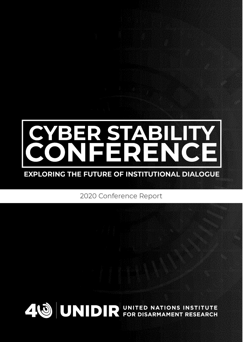 handle is hein.unl/cybscn0001 and id is 1 raw text is: 2020 Conference Report

g't     T      ~s3kfi'flan ^s   c 3e
; , `:fS  Fi,.Si:.y:f.Pd'A?9t: ny`sa+`',ji, ;,:u, ..pr'< .
CY                         E                   STA                                    e.,                  t. y:J, ` wxvar
FY
.Frs.:,i'.vR  3
rn*n KI lz I= 0


