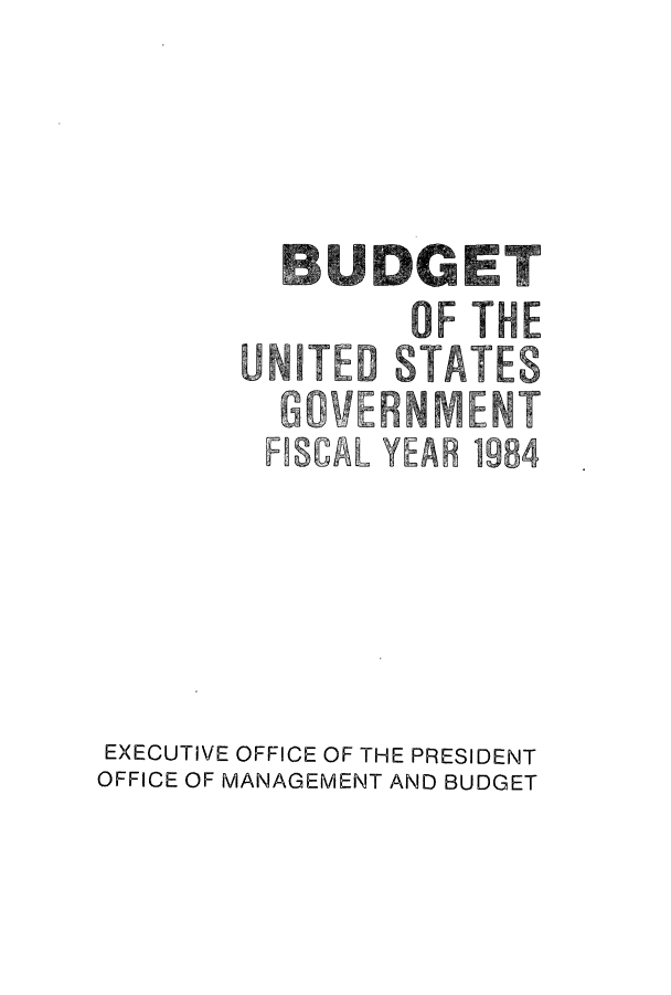 handle is hein.usfed/budusg0035 and id is 1 raw text is: EXECUTIVE OFFICE OF THE PRESIDENT
OFFICE OF MANAGEMENT AND BUDGET


