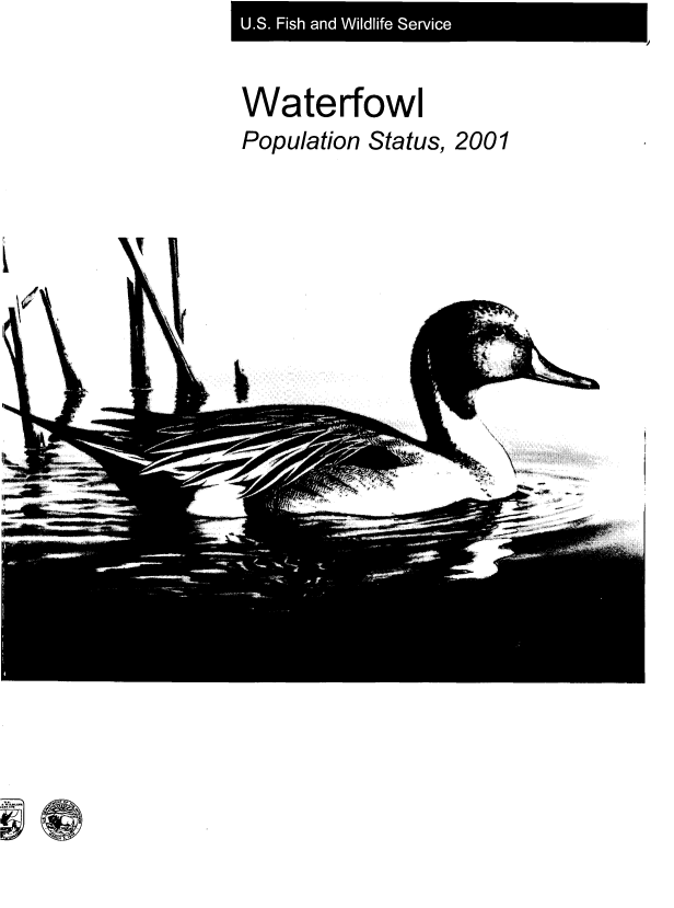 handle is hein.animal/watpopsts2001 and id is 1 raw text is: U.S. Fis an Widlf Sevc


Waterfowl
Population Status, 2001



