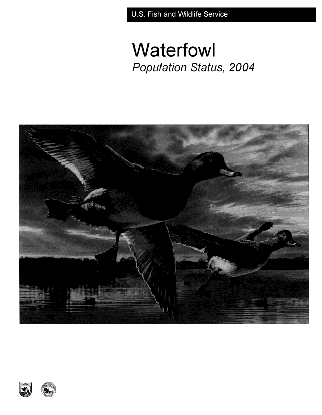 handle is hein.animal/watpopsts2004 and id is 1 raw text is: U.S. Fis an Widlf Sevc      I


Waterfowl
Population Status, 2004


