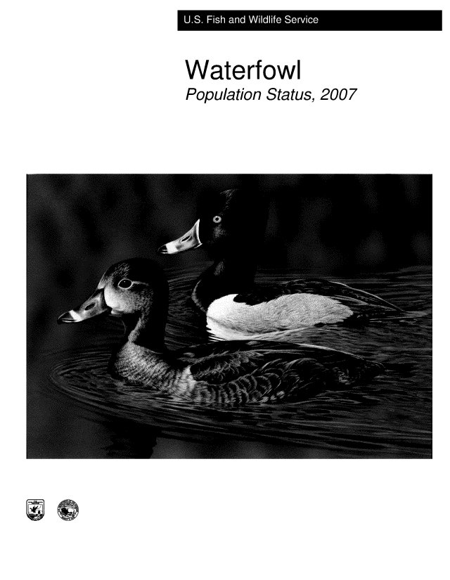 handle is hein.animal/watpopsts2007 and id is 1 raw text is: U Fi  O    a  a S ri


Waterfowl
Population Status, 2007


