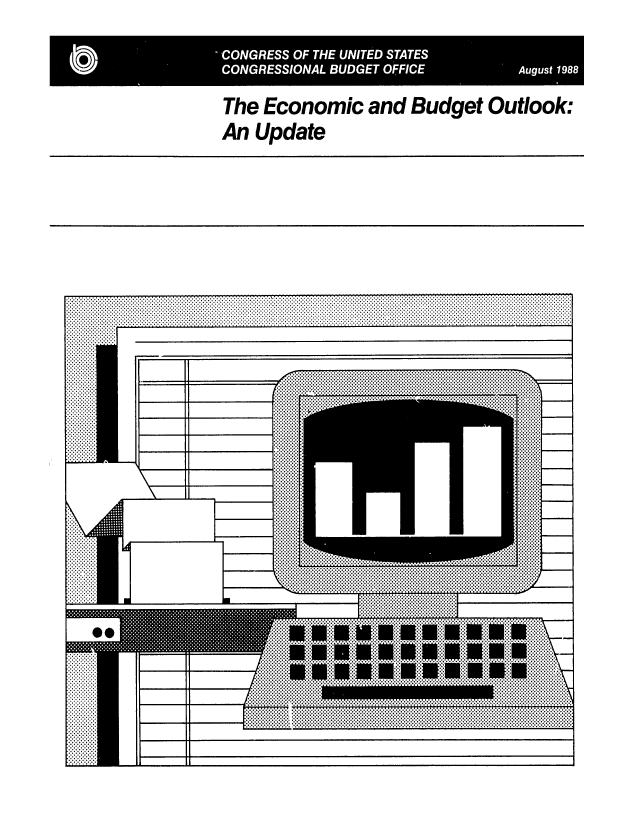 handle is hein.congrec/cbo0476 and id is 1 raw text is: COGESOA BUGE OFIC      Auus 1988
The Economic and Budget Outlook:
An Update


