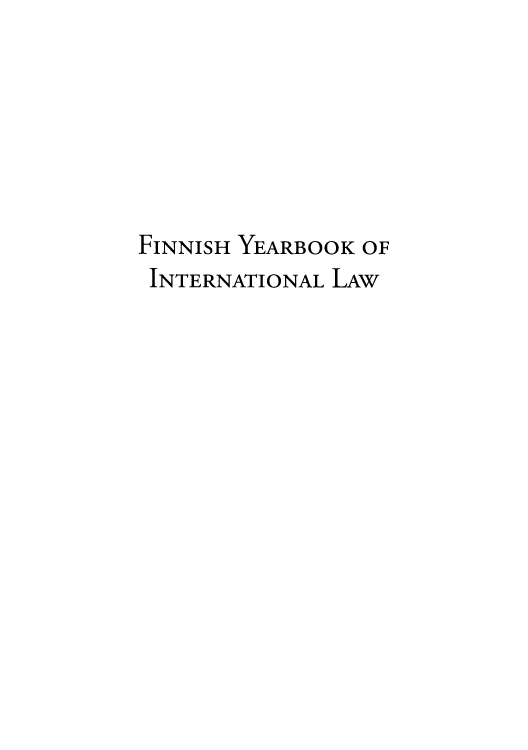 handle is hein.intyb/finnybki0018 and id is 1 raw text is: FINNISH YEARBOOK OF
INTERNATIONAL LAW


