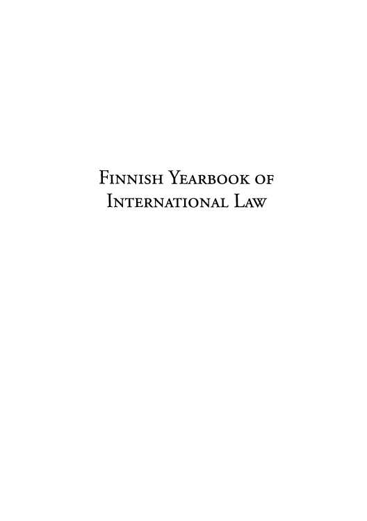 handle is hein.intyb/finnybki0019 and id is 1 raw text is: FINNISH YEARBOOK OF
INTERNATIONAL LAW


