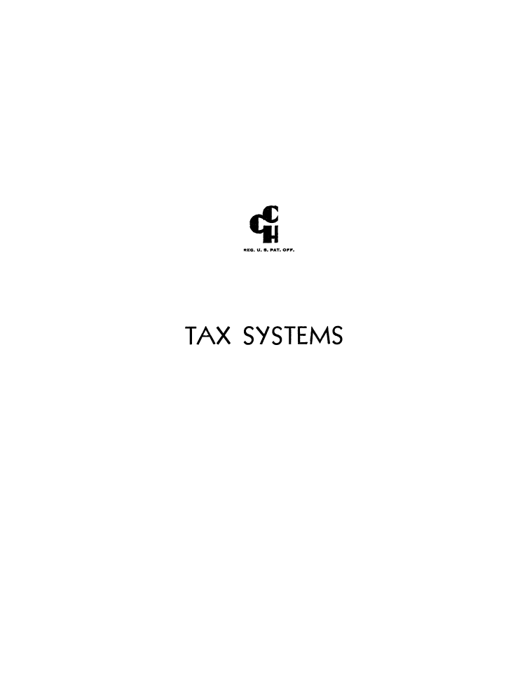 handle is hein.tera/tatemlsin0001 and id is 1 raw text is: RE. U. S. PAT. OFF.
TAX SYSTEMS


