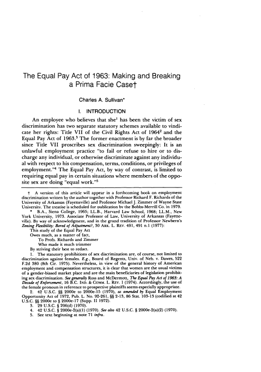 equal employment opportunity act 1972