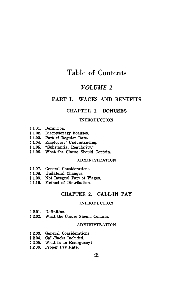 2 Administration Of The Labor Contract 1963