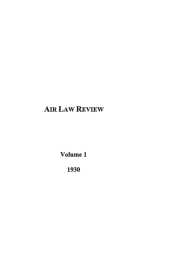 handle is hein.journals/airlr1 and id is 1 raw text is: AI LAW REVIEWVolume 11930