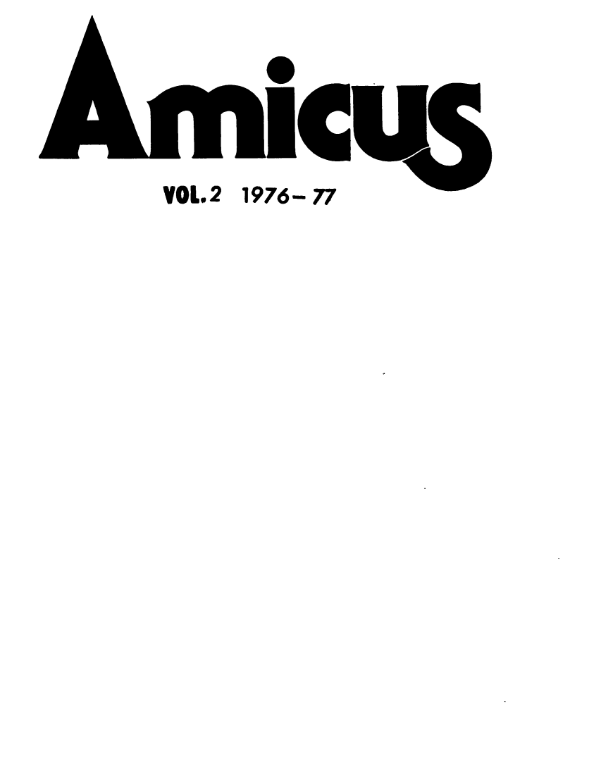 handle is hein.journals/amicu2 and id is 1 raw text is: lIVOL. 21976-77II