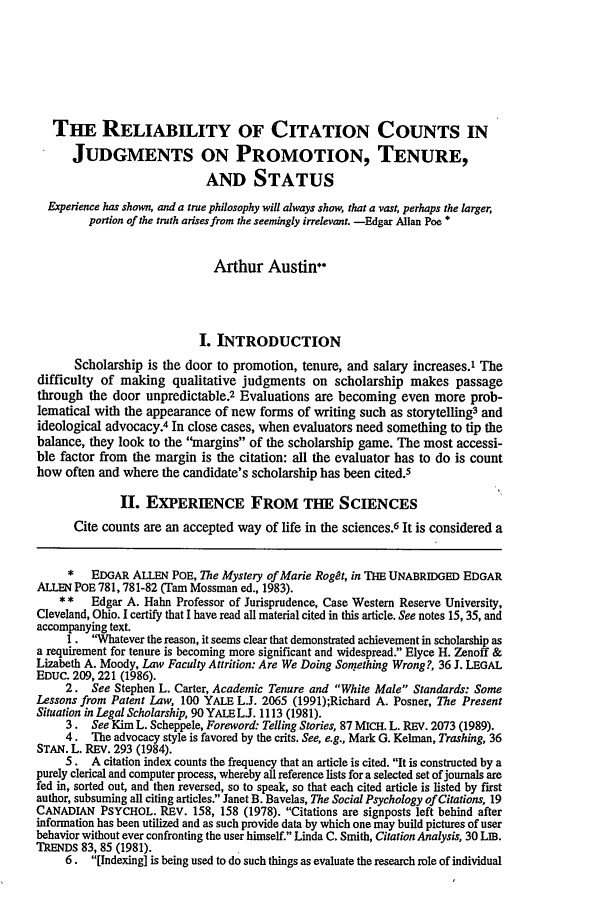 Most cited law review articles ever | the National Jurist most cited law review articles