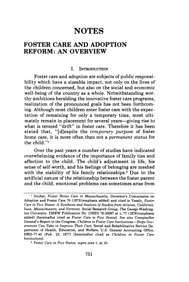 dissertations on foster care