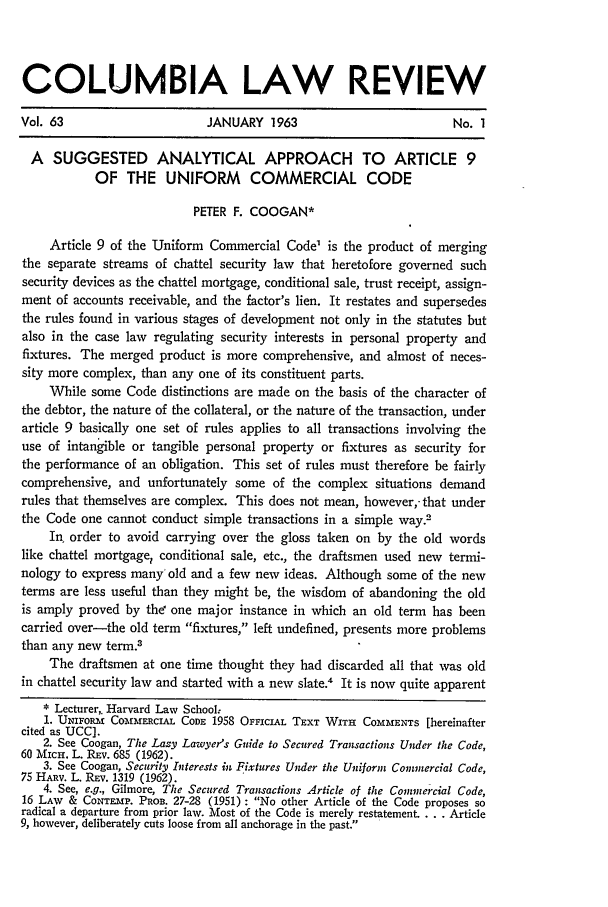 most cited law review articles