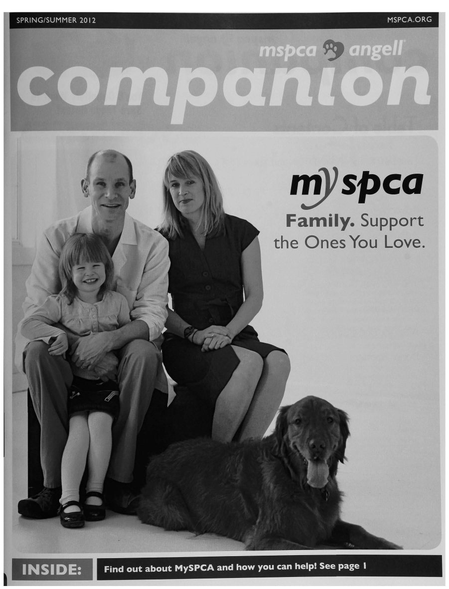 handle is hein.journals/cmpnion2012 and id is 1 raw text is:       ~~rr                                Family. Supp                              the  Ones  You  LoI     Find out about MySPCA and how you can help! See page Ia)rtve.