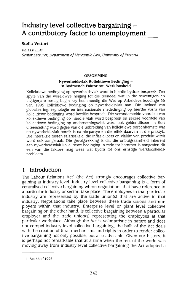 form department labour for u Bargaining A Industry Level Collective Contributory form department labour for u Bargaining A Industry Level Collective Contributory