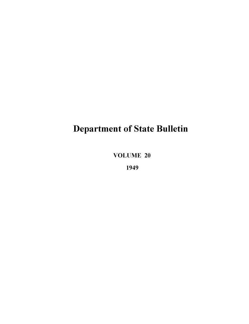 handle is hein.journals/dsbul20 and id is 1 raw text is: Department of State BulletinVOLUME 201949