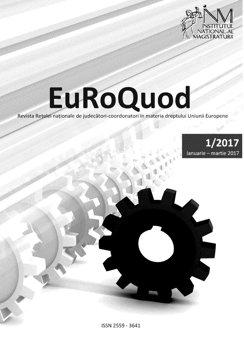 handle is hein.journals/eurquod2017 and id is 1 raw text is: rdonatori in materia dreptului Uniunii EuropeneISSN 2559 - 3641