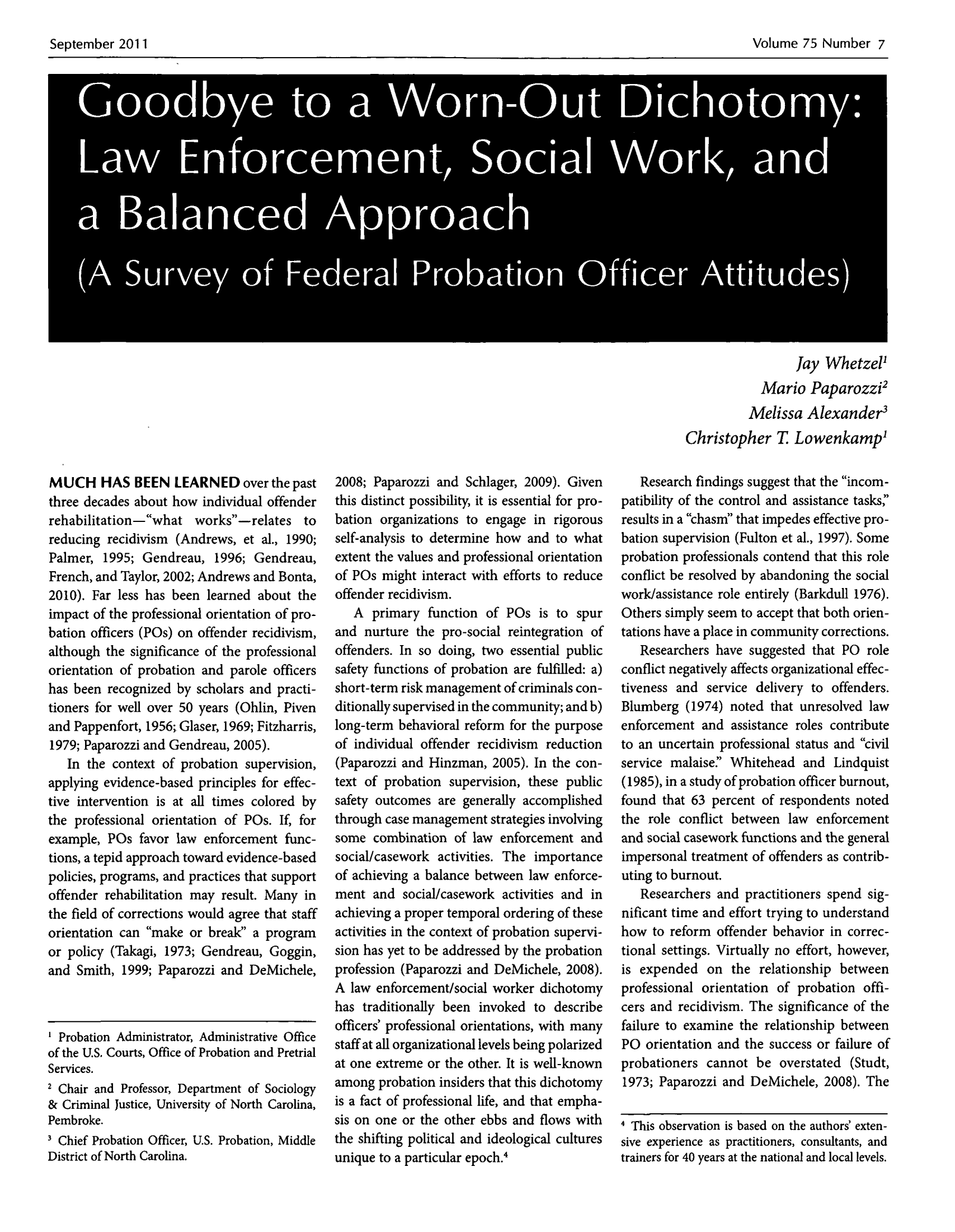 Goodbye To A Worn Out Dichotomy Law Enforcement Social
