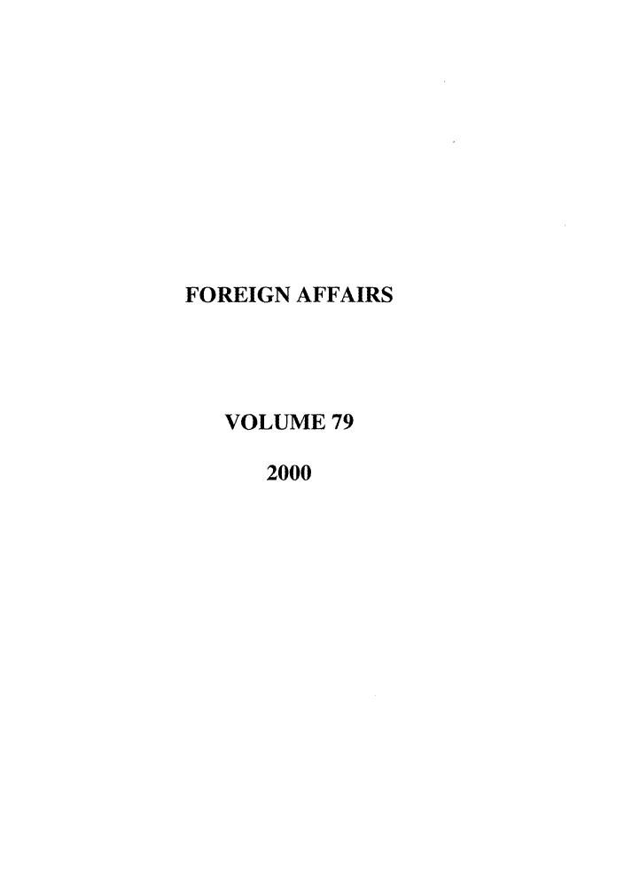handle is hein.journals/fora79 and id is 1 raw text is: FOREIGN AFFAIRSVOLUME 792000