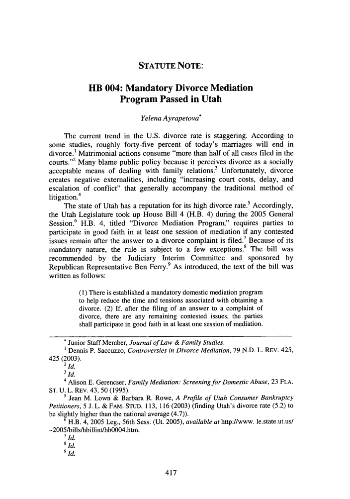 Utah Dispute Resolution