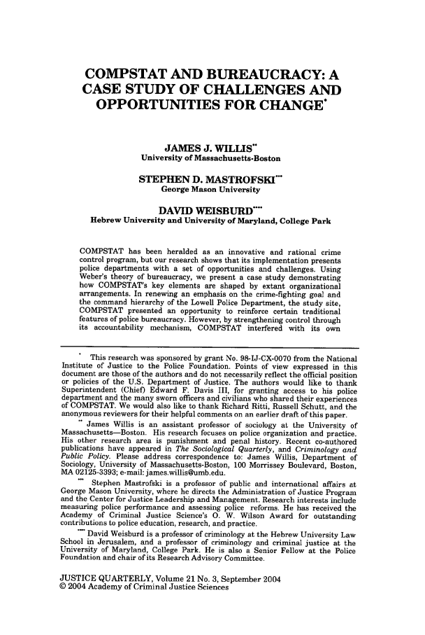 Bureaucracy Case Study Bureaucracy Case Study