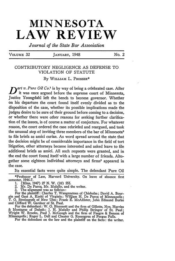 Contributory Negligence As Defense To Violation Of Statute 32 Minnesota contributory-negligence-as-defense-to-violation-of-statute-32-minnesota