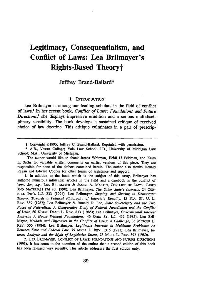 Criticisms Of Consequentialism Essay Criticisms Of Consequentialism Essay