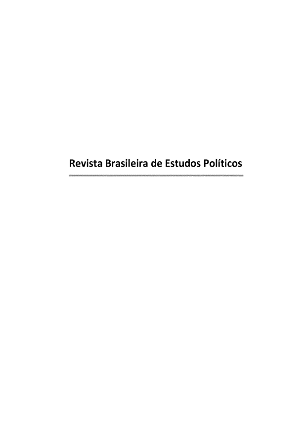 handle is hein.journals/rbep113 and id is 1 raw text is: 












Revista Brasileira de Estudos Políticos


