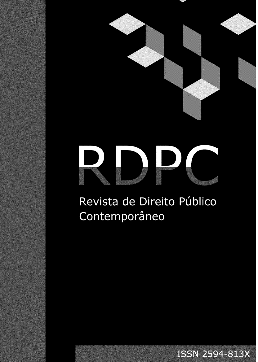handle is hein.journals/rdpc2020 and id is 1 raw text is: Revista de Direito PublicoContemporneo     ISN 59-83