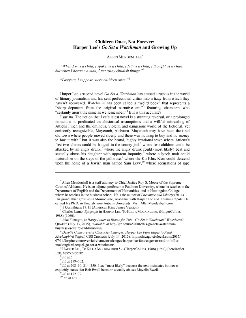 Symbols In Faulkners Watchman Symbols In Faulkners Watchman