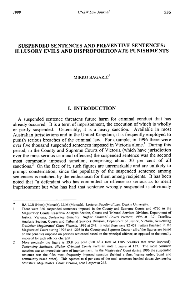 The Search for Certainty and the Native Title Amendment Act 1998 (CTH) 22 University of New The Search for Certainty and the Native Title Amendment Act 1998 (CTH) 22 University of New