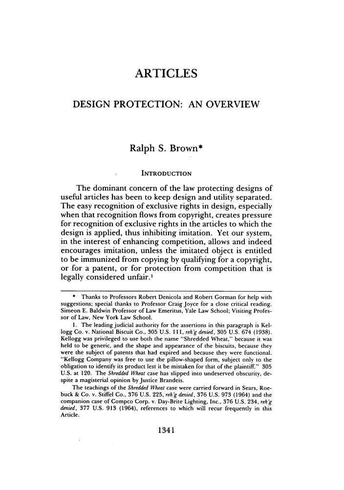 Design Protection: An Overview Melville B. Nimmer ... Design Protection: An Overview Melville B. Nimmer ... - 704 x 1003 png 65kB