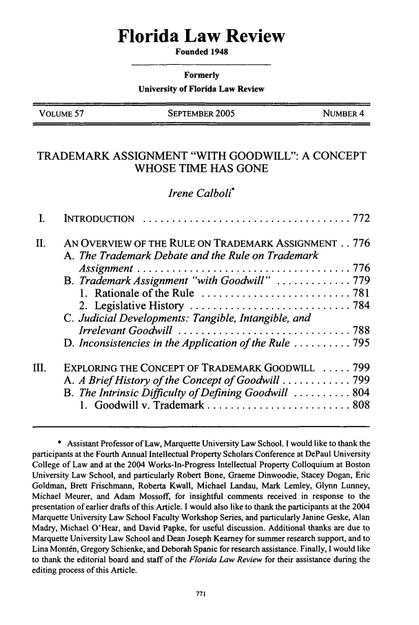 assignment of trademark with goodwill